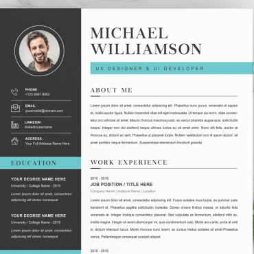 Template Clean Resume Templates 221877