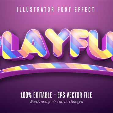 Style Text Illustrations Templates 221974