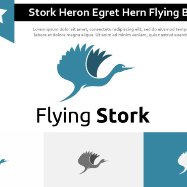 Heron Egret Logo Templates 222277