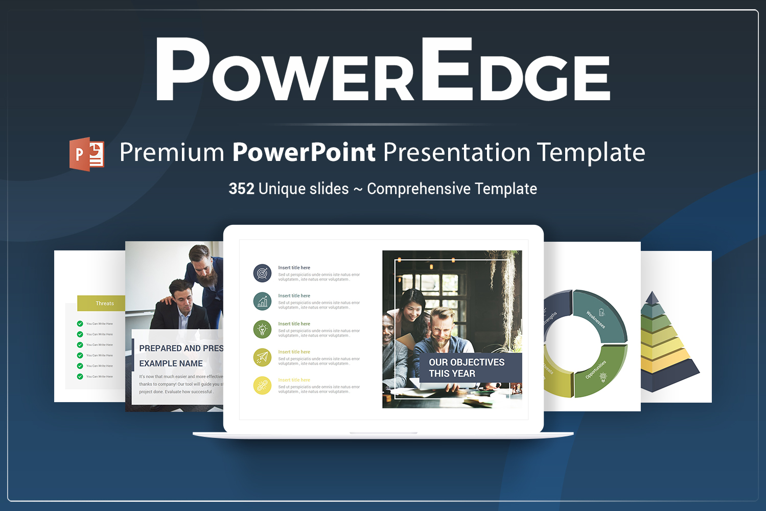Power Edge PowerPoint Presentation Template
