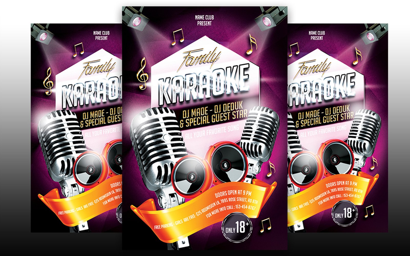 KaraokeParty - Flyer Template