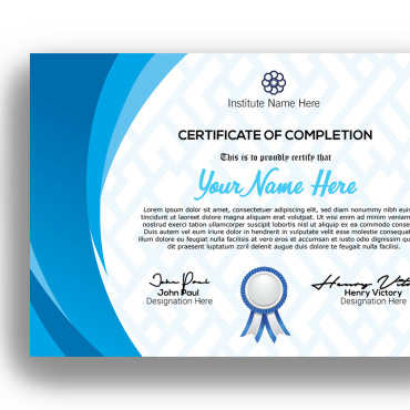 Clean Company Certificate Templates 222411