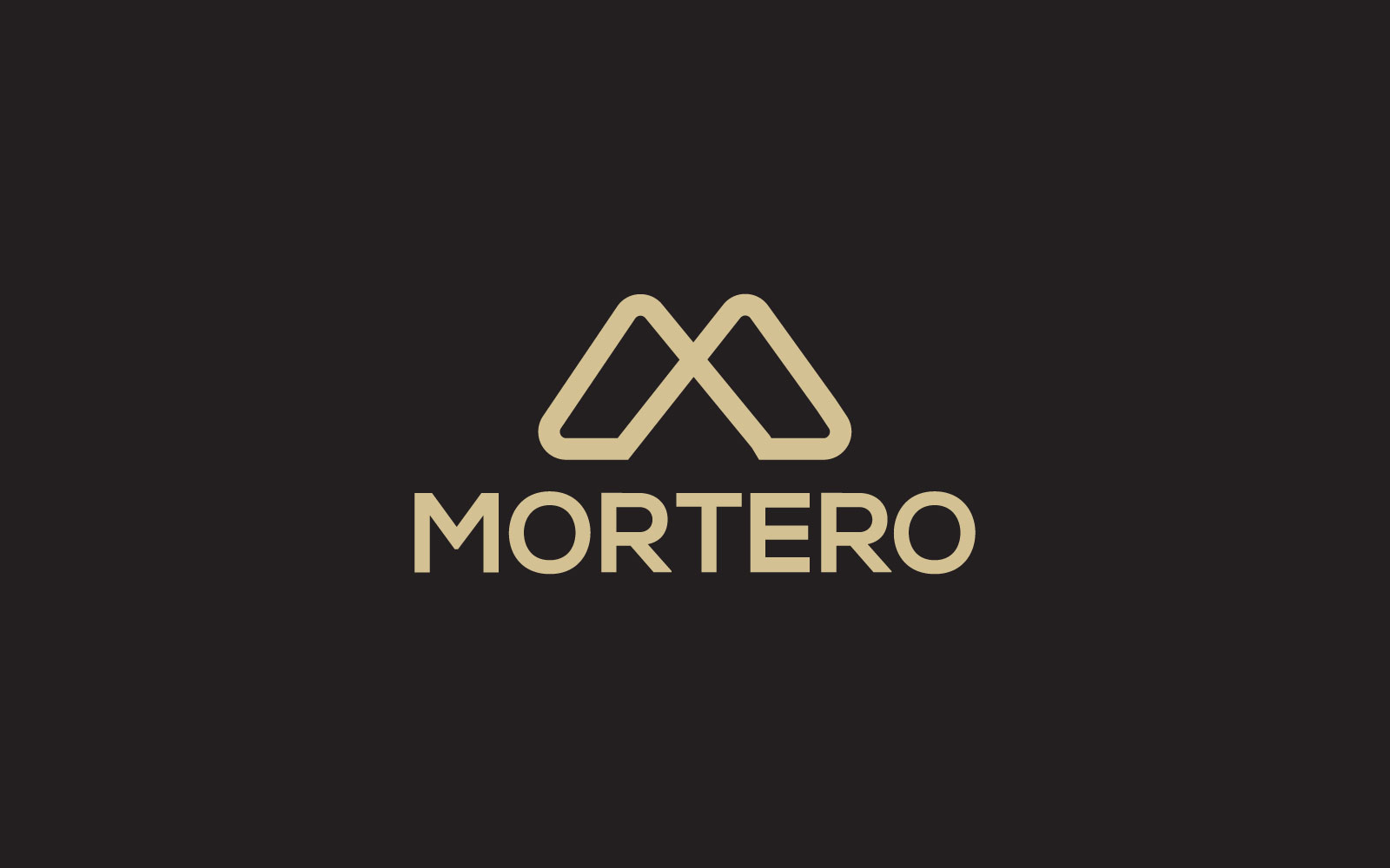 M Minimalist Letter Logo Design