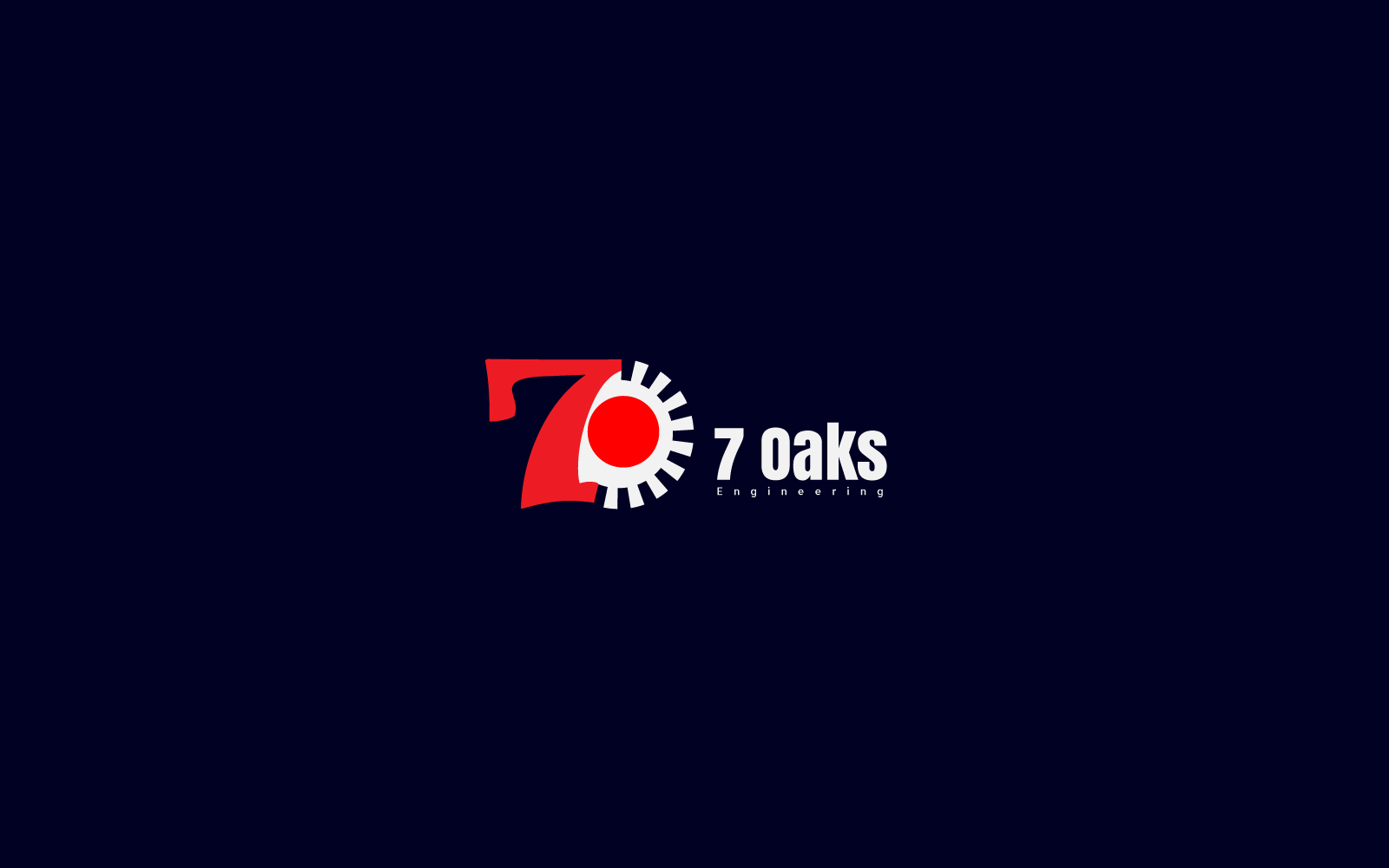 7 + O logo design for engineering company