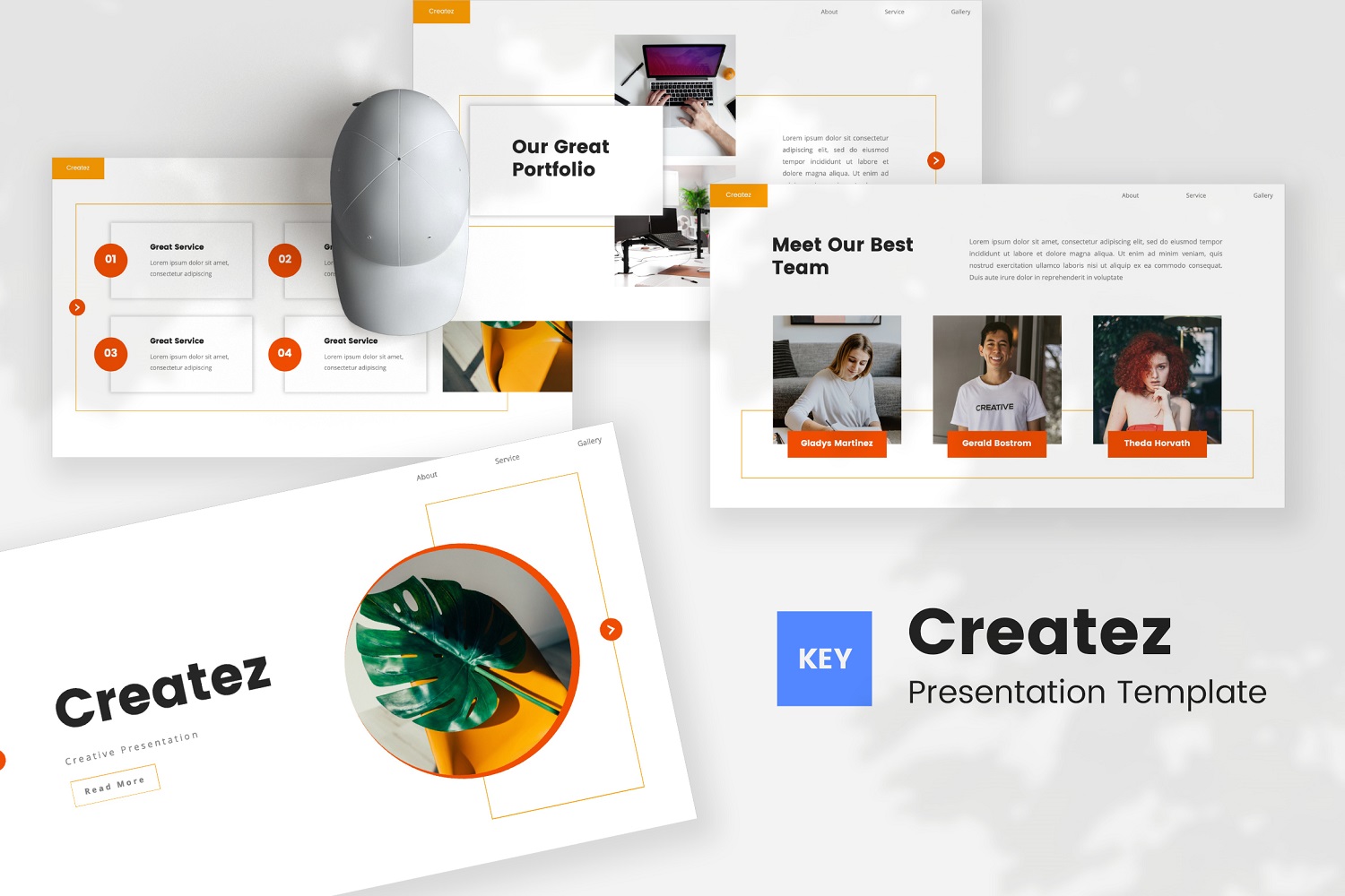 Createz — Creative Keynote Template