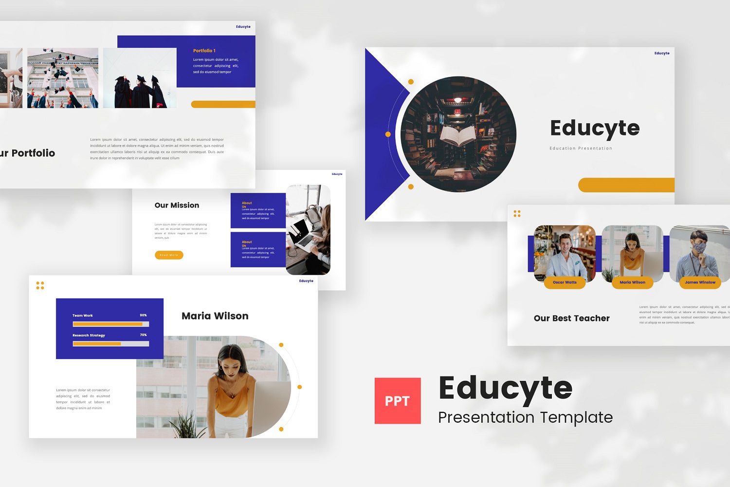 Educyte — Education Powerpoint Template