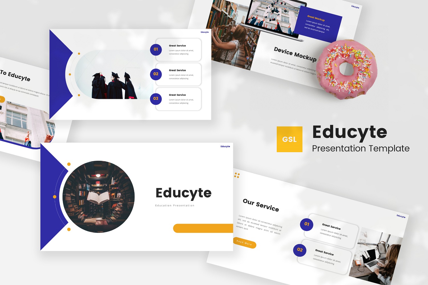 Educyte — Education Google Slides Template
