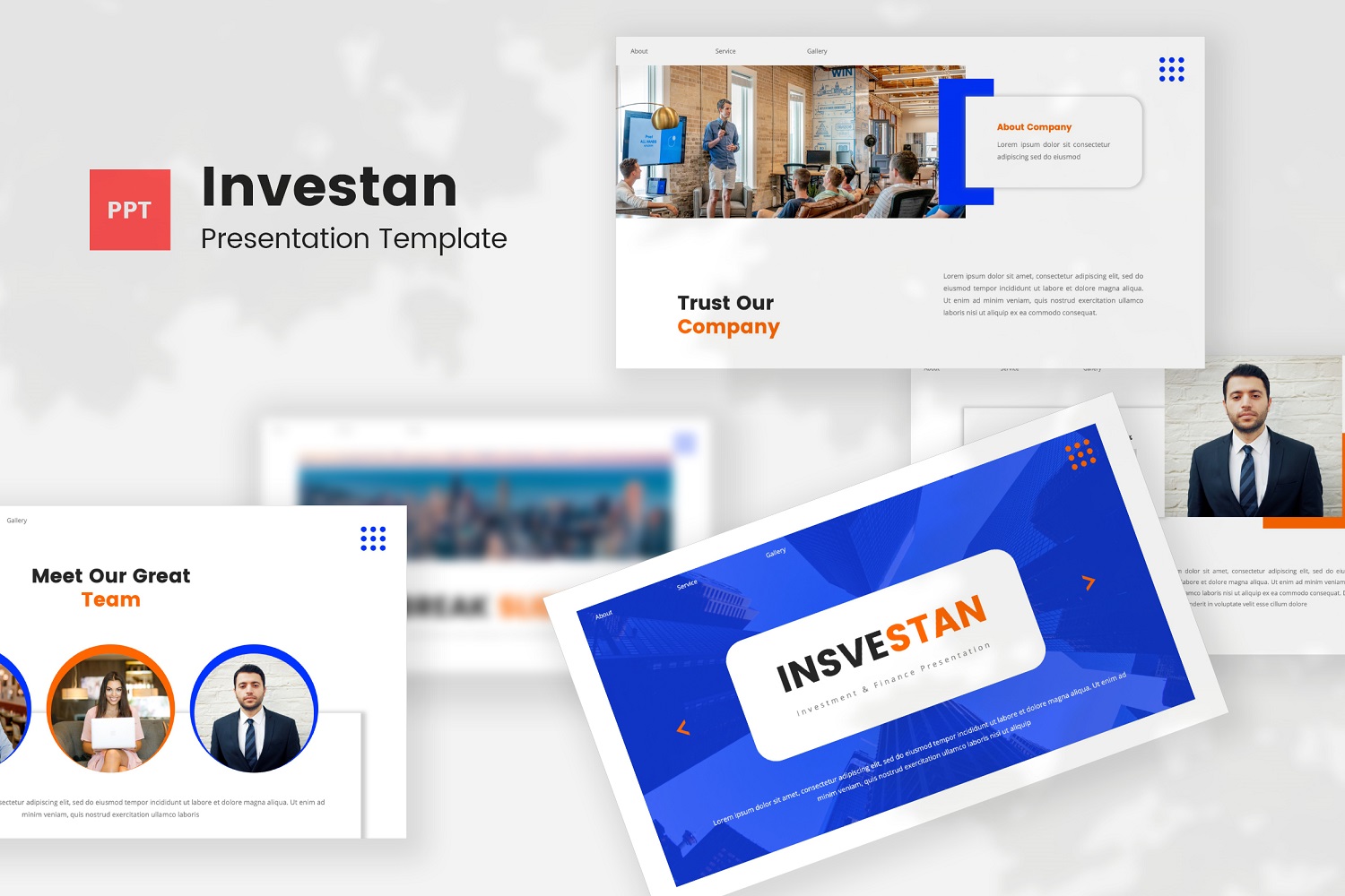 Investan - Investment & Finance Powerpoint Template