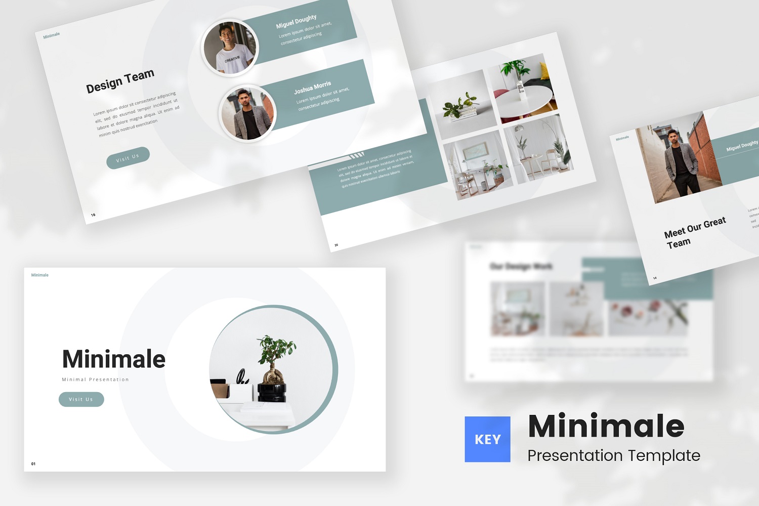 Minimale — Minimal Keynote Template