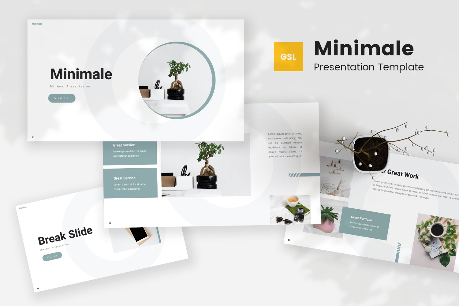 Minimale — Minimal Google Slides Template