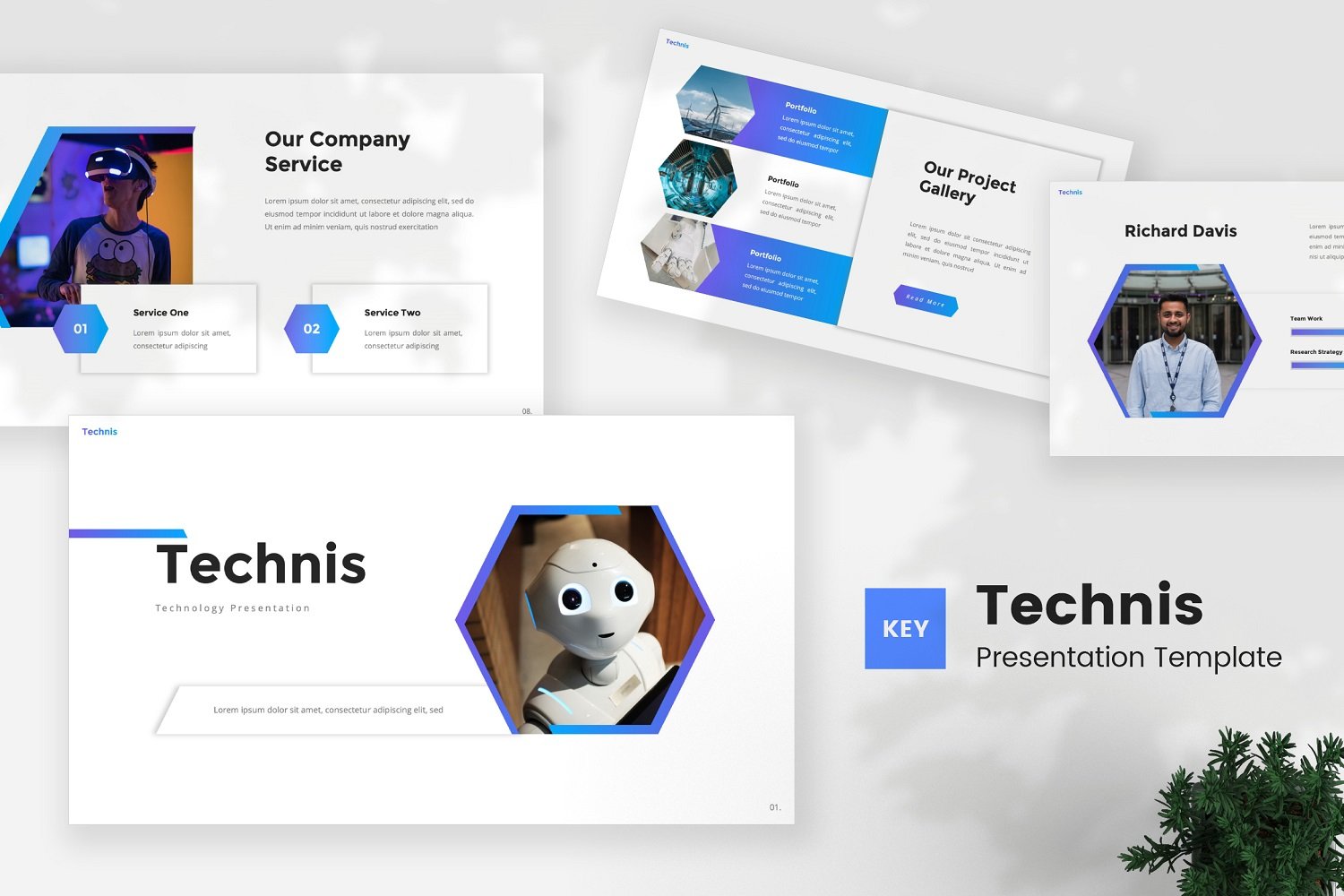 Technis — Technology Keynote Template