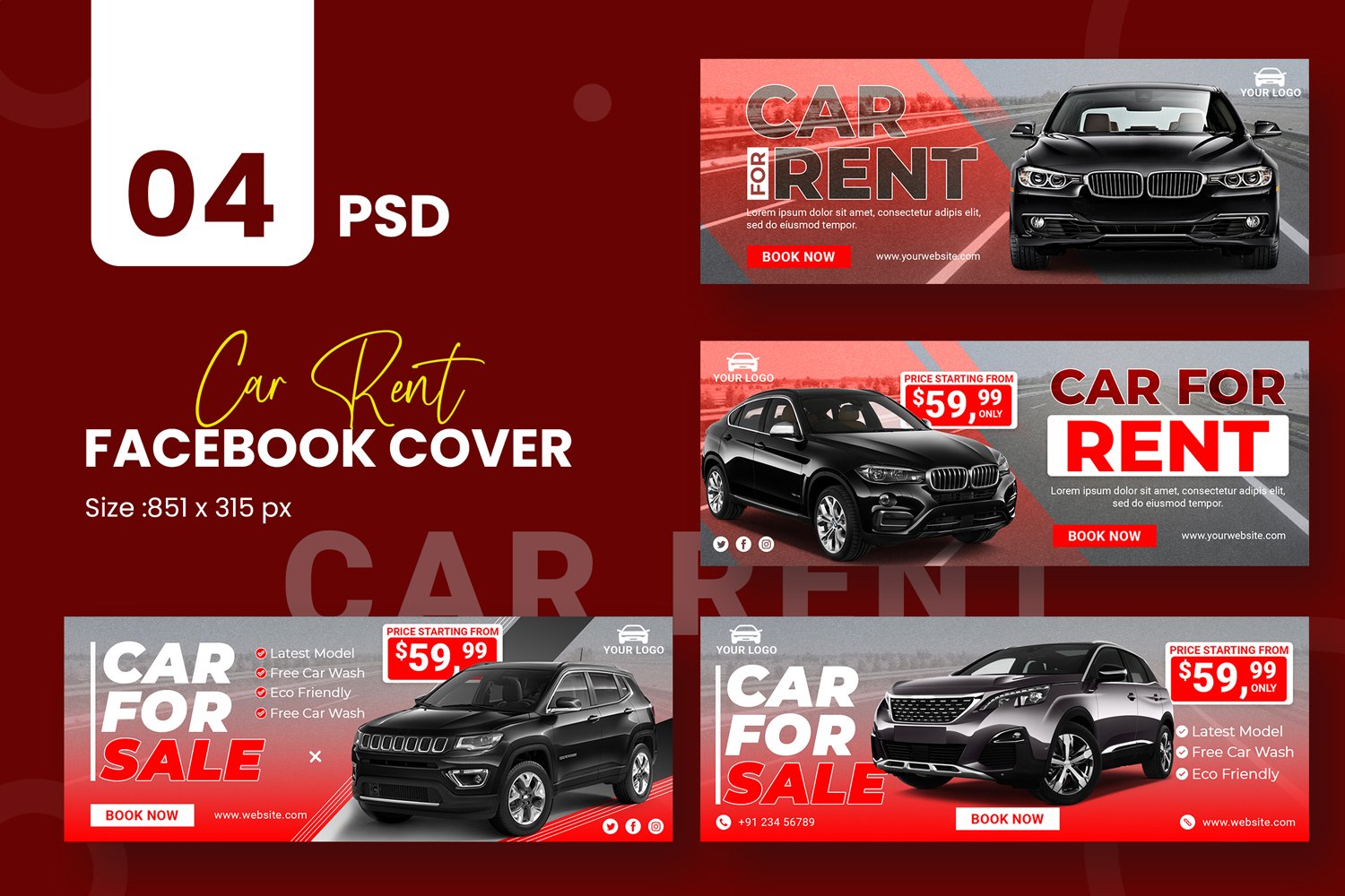 Car Facebook Timeline Covers Social Media