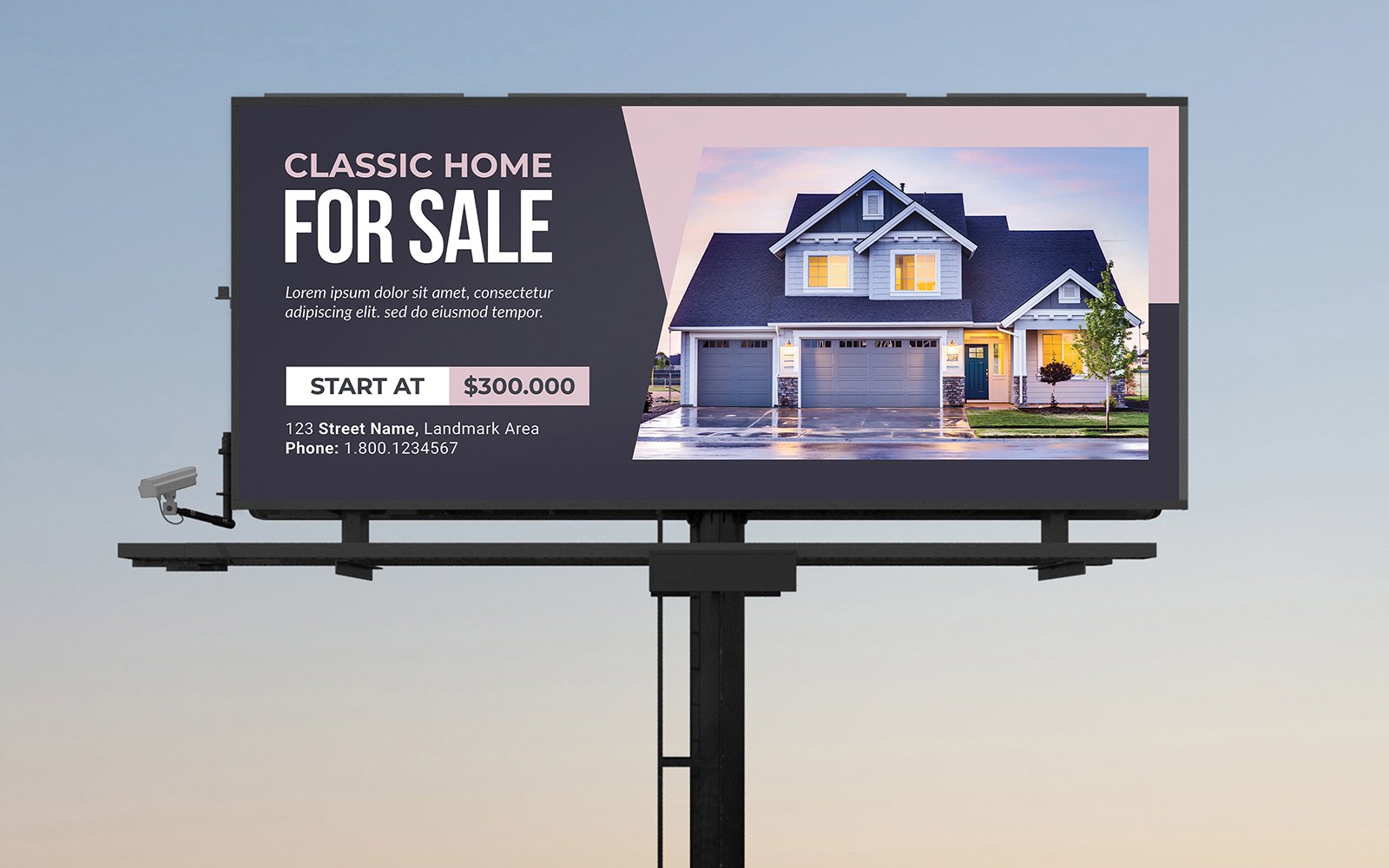 Classic Real Estate Billboard Templates