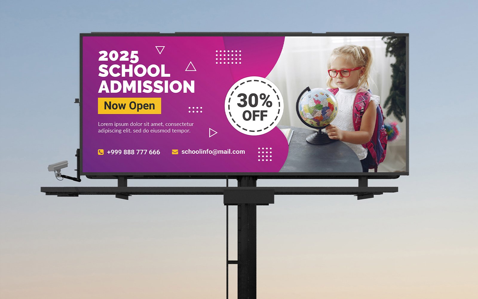 School Billboard Templates