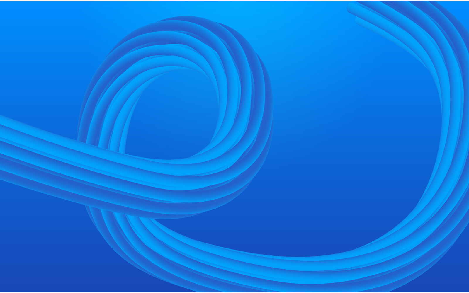 Vector abstract unique blue gradient background template