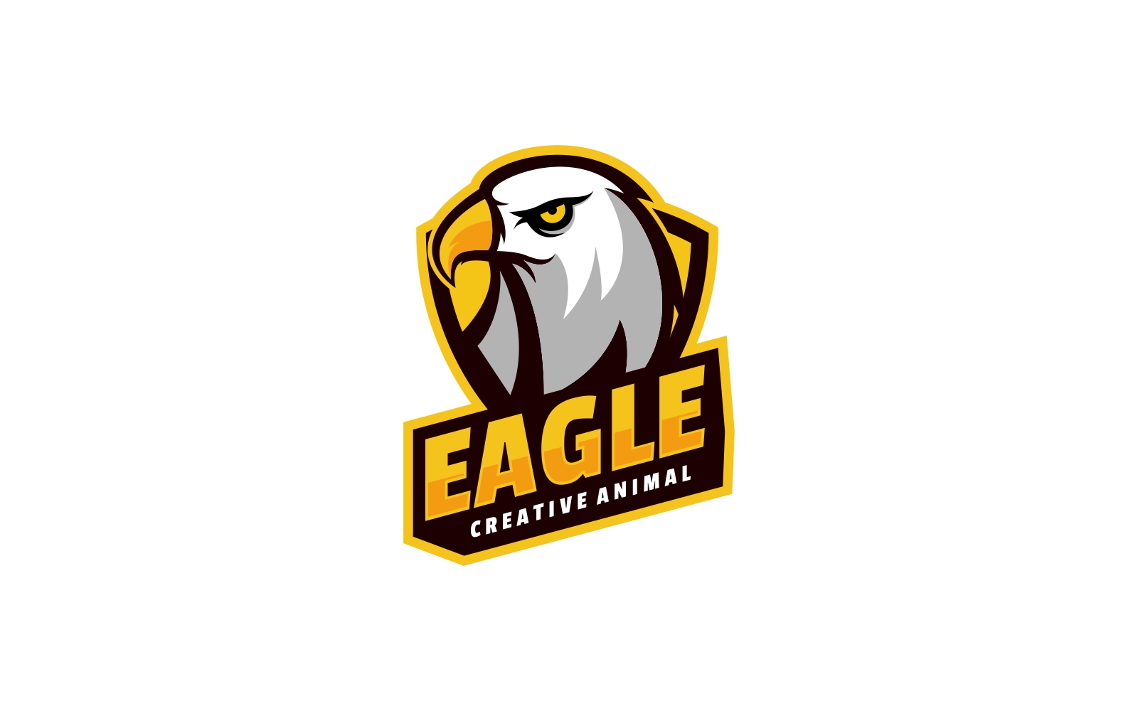 Eagle Sport and E Sports Logo Style