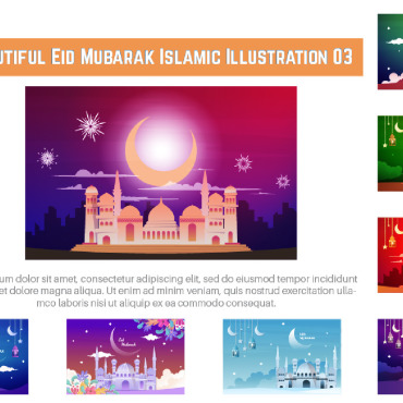 Night Eid Illustrations Templates 224152