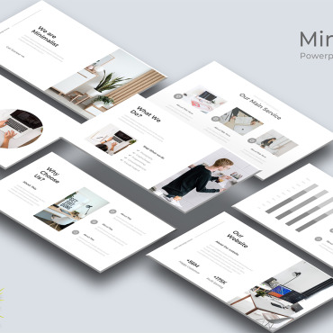 Presentation Minimal PowerPoint Templates 224268