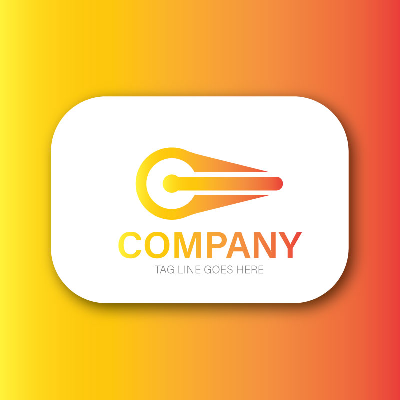 Creative C Letter Company Logo