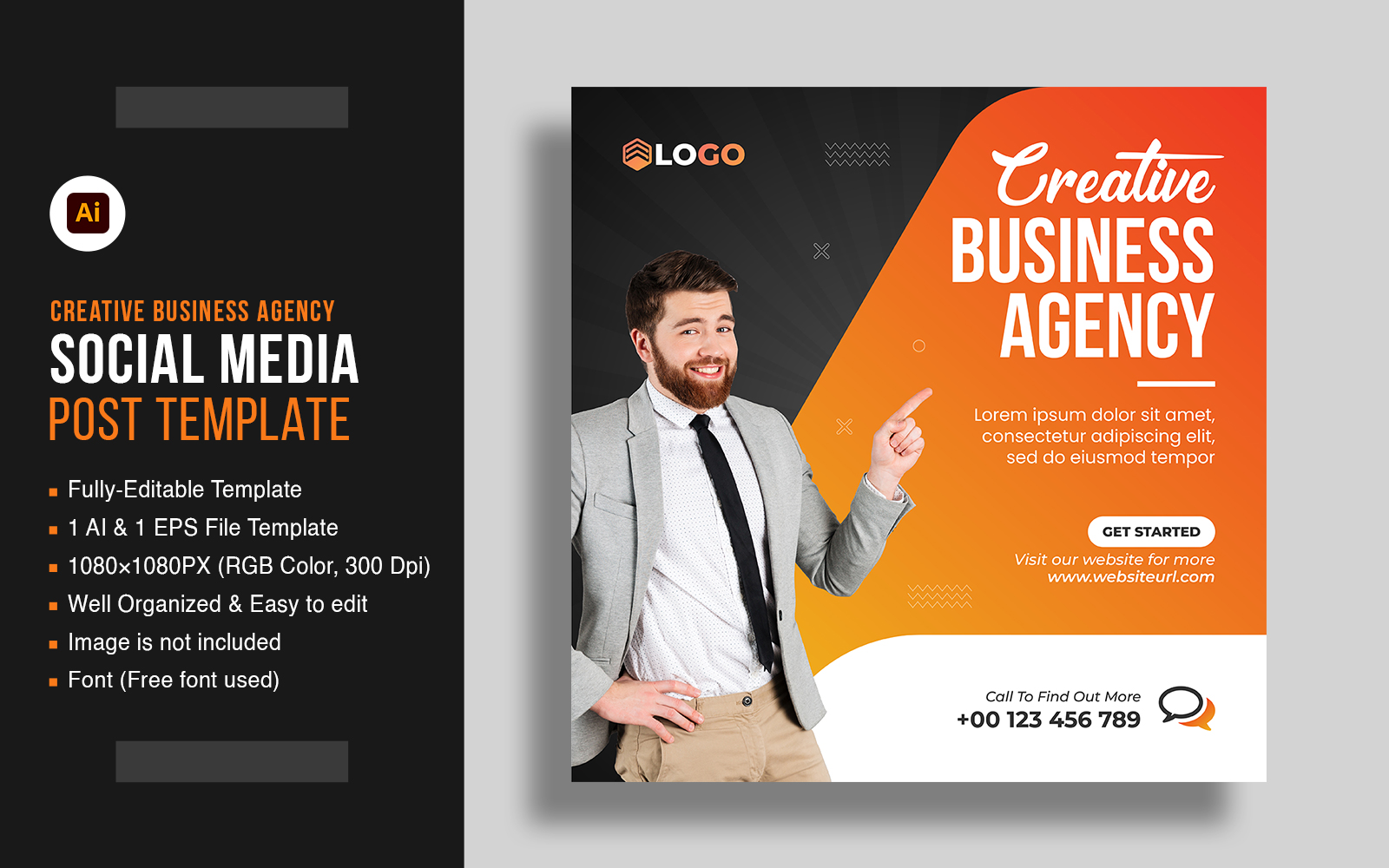 Digital Marketing Agency Social Media Post And Instagram Post Web Banner