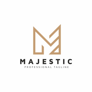 Mlineluxurymajesticmodernmortgagepropertyreal Estaterealtyroofroyalsimple Logo Templates 224700