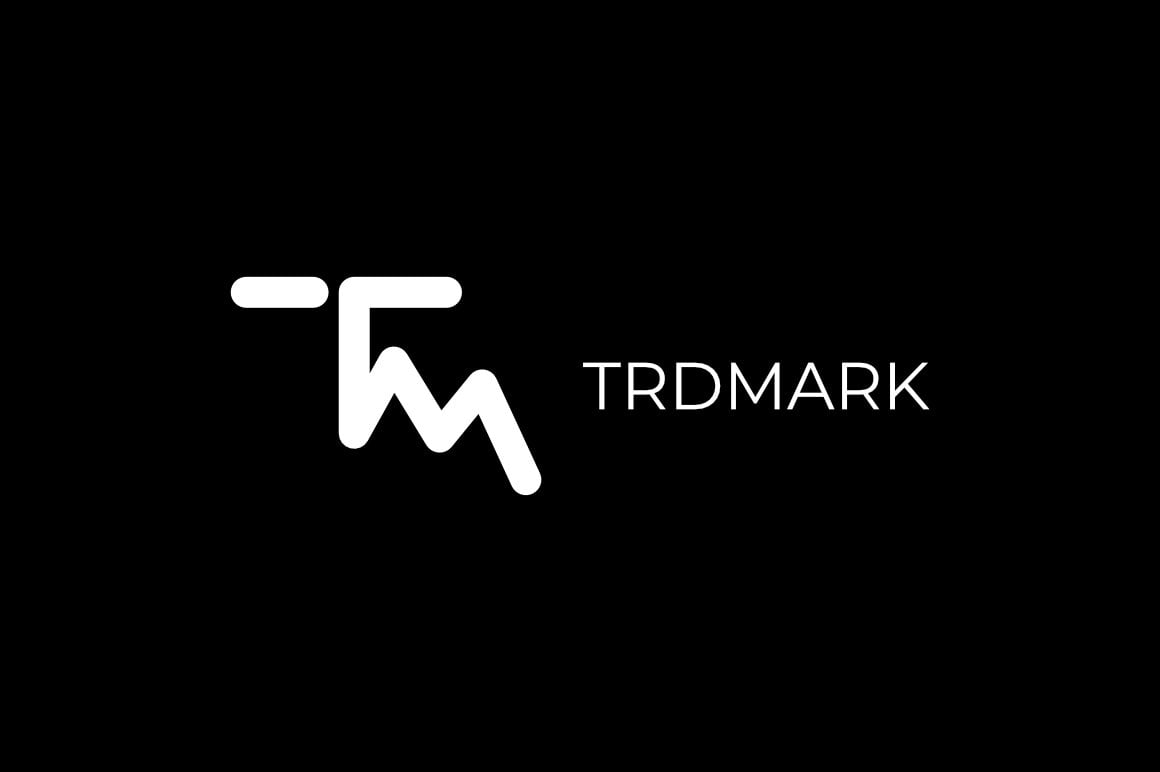 Monogram Letter T M Corporate Logo