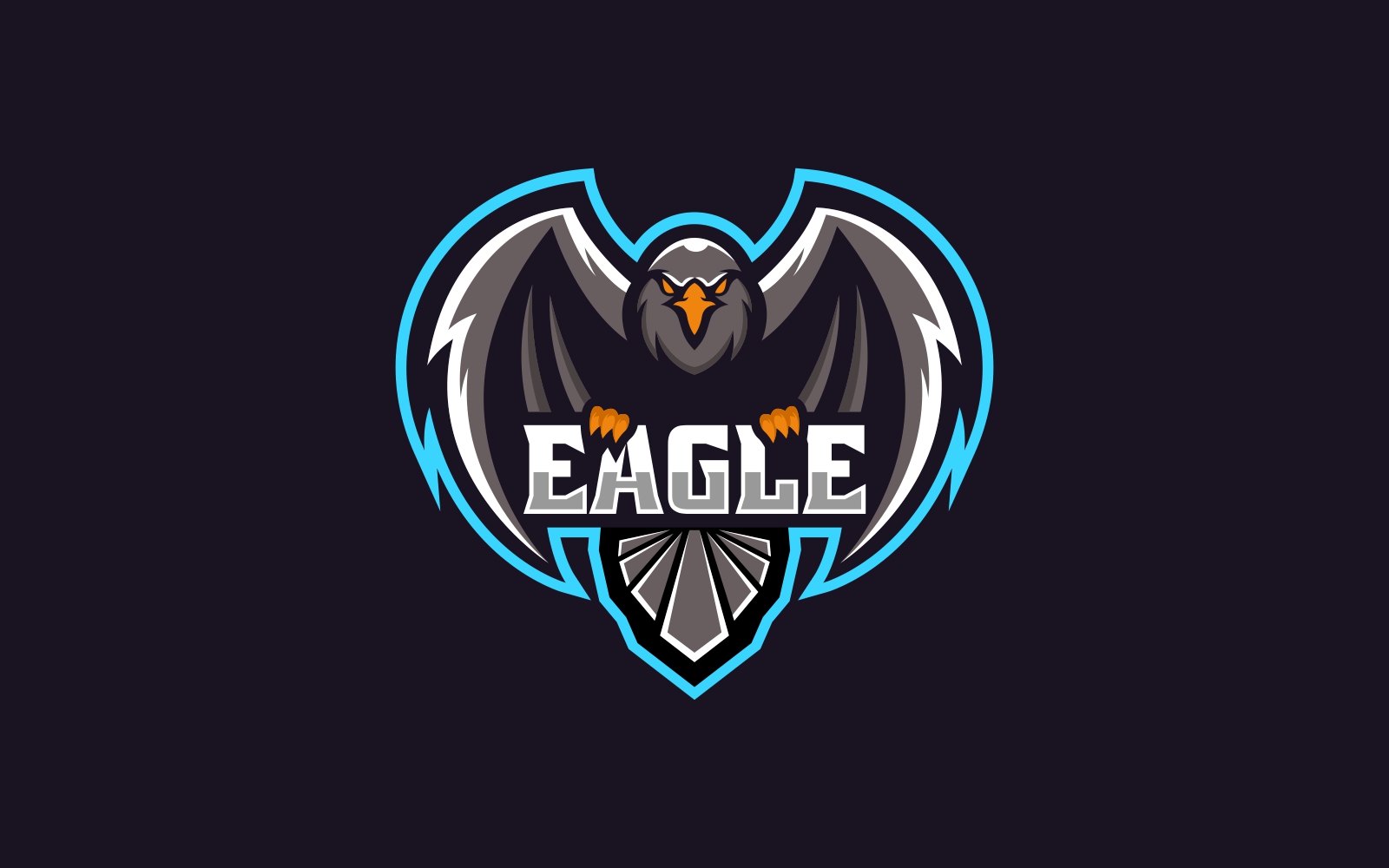 Eagle E-Sports Logo Template, Logo Templates | GraphicRiver