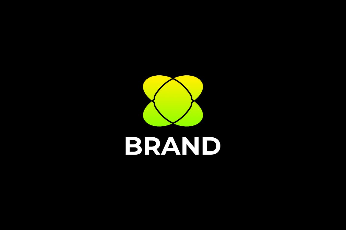 Letter X Tech Simple Gradient Logo