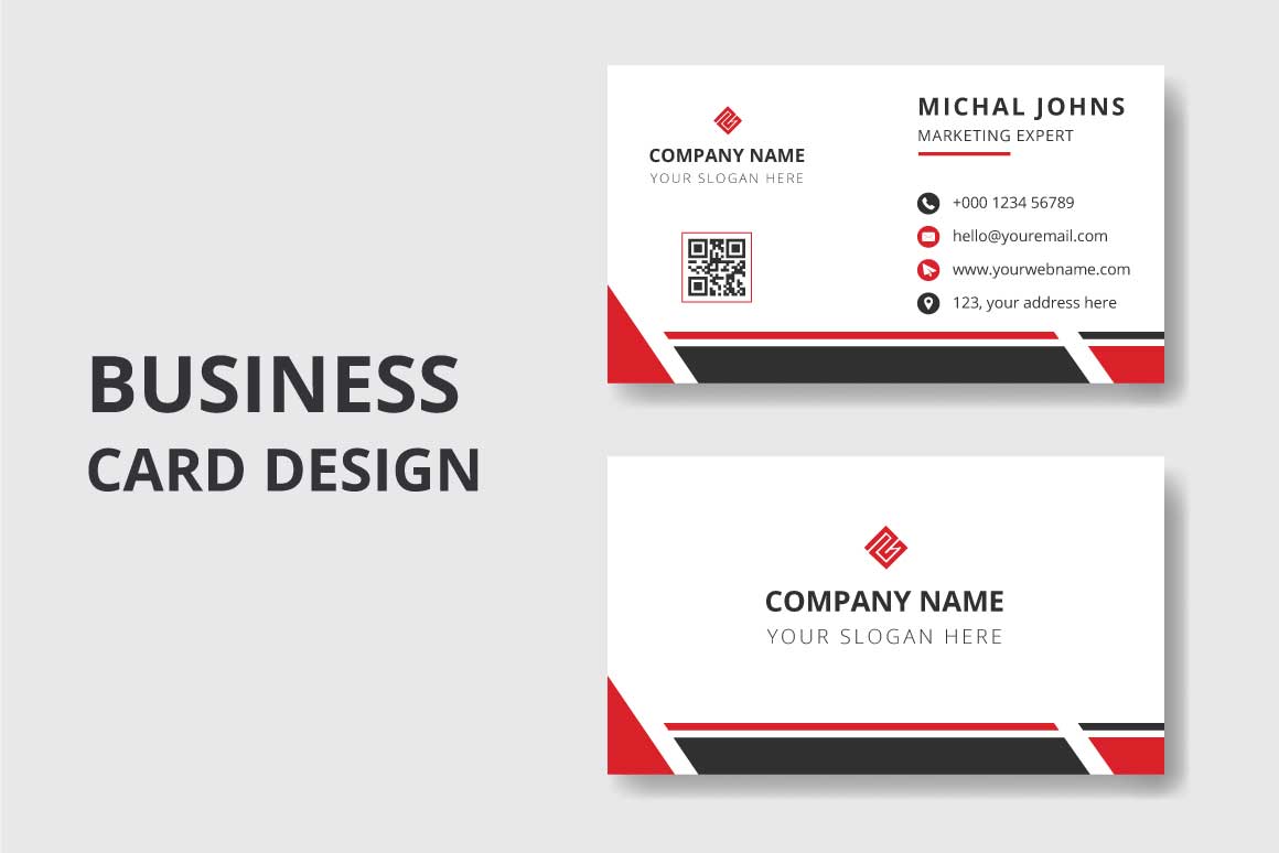 Agency Business Card Design Template