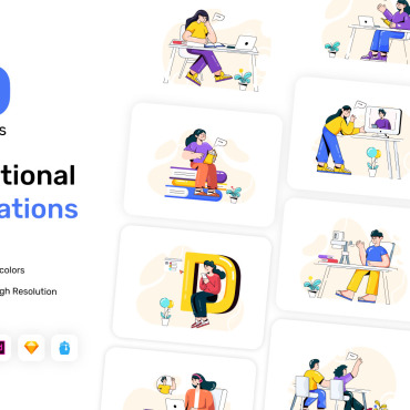 Illustrations Flat Illustrations Templates 225069