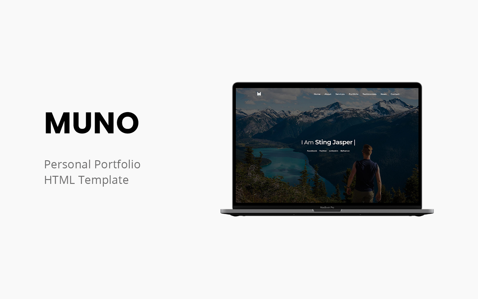 Muno - Premium Personal Portfolio Template