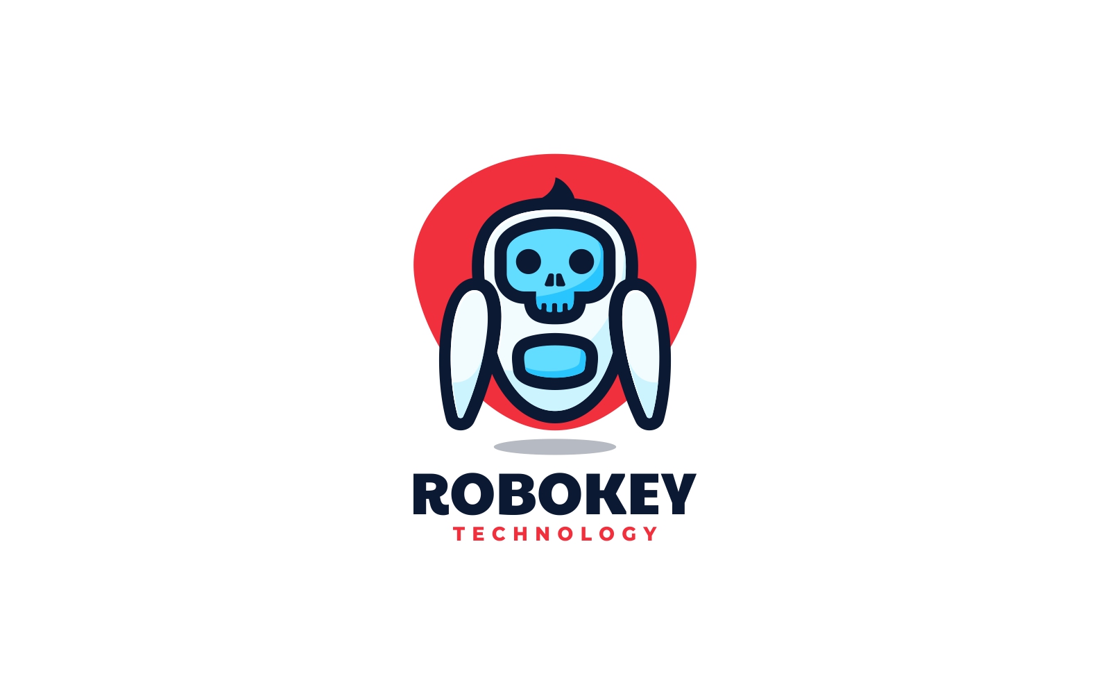 Robotic Simple Logo Style