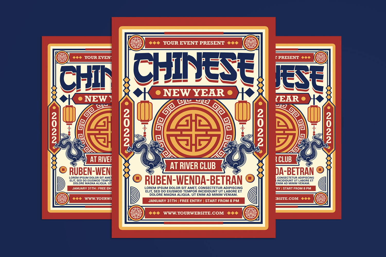 Chinese New Year Flyer 2022
