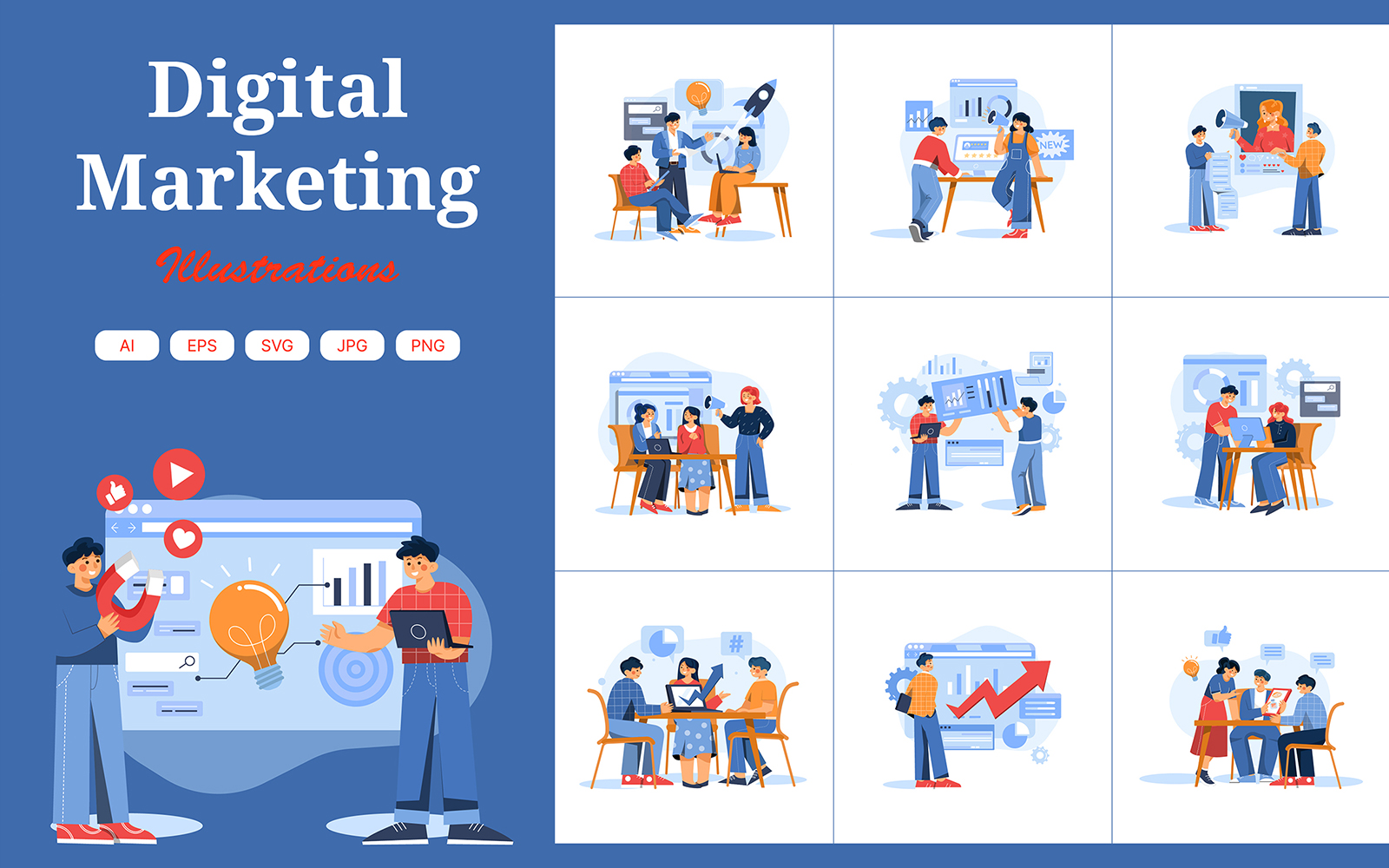 M382_Digital Marketing Illustrations