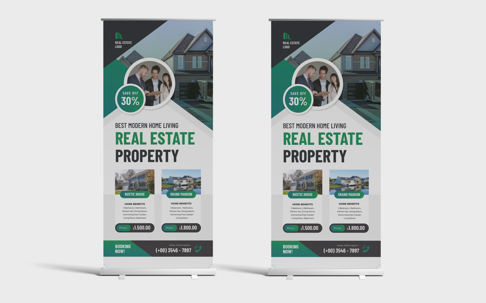 Real Estate Roll Up Banner