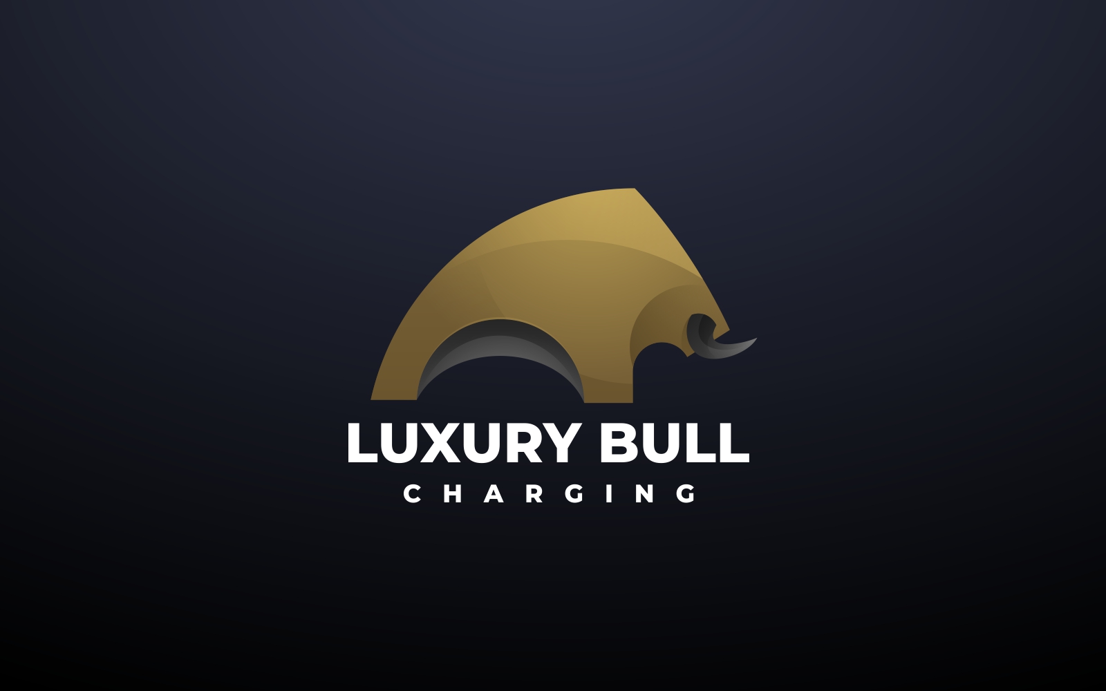 Luxury Bull Simple Logo Style