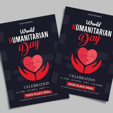 Humanitarian Support Corporate Identity 225393