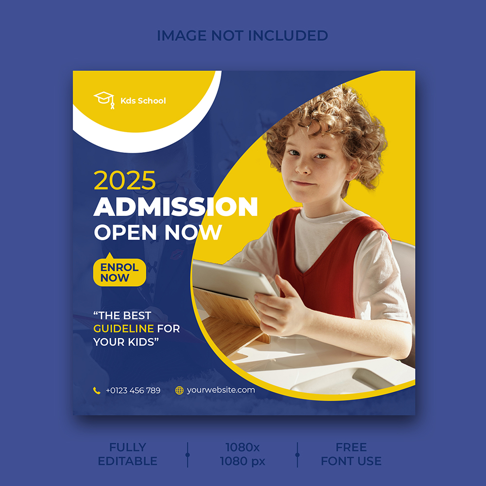 Admission Open Post Template