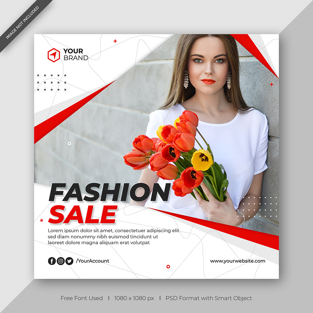 Fashion Sale Post Template