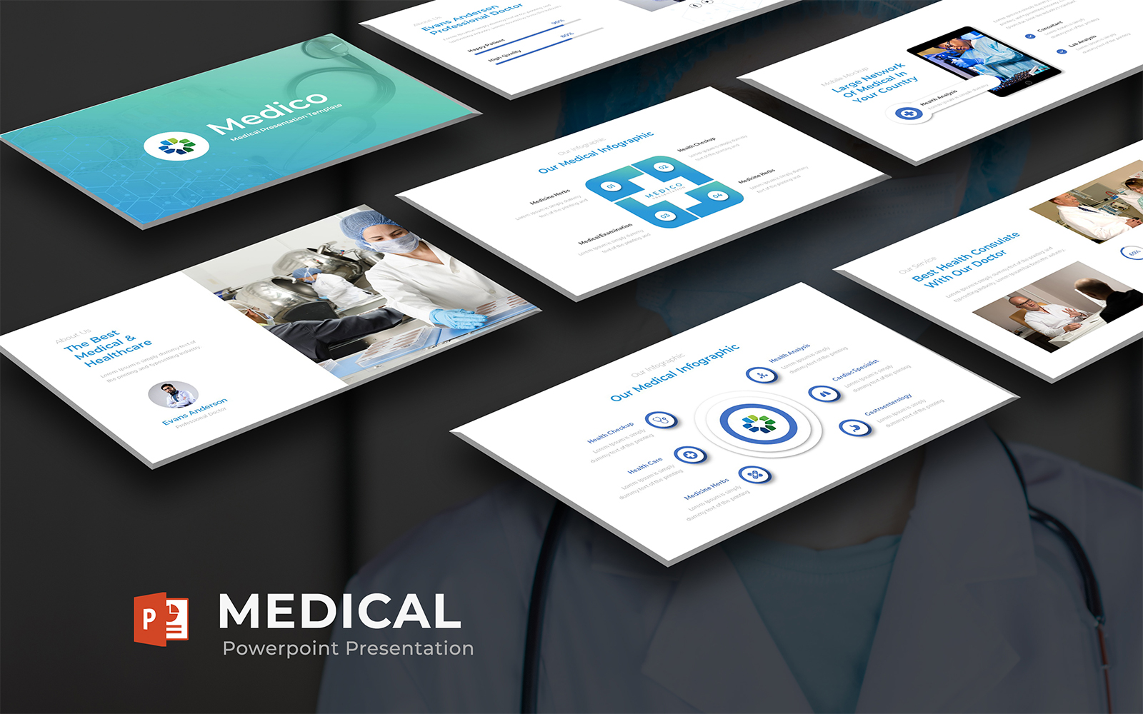 Medico-Medical PowerPoint Presentation Template