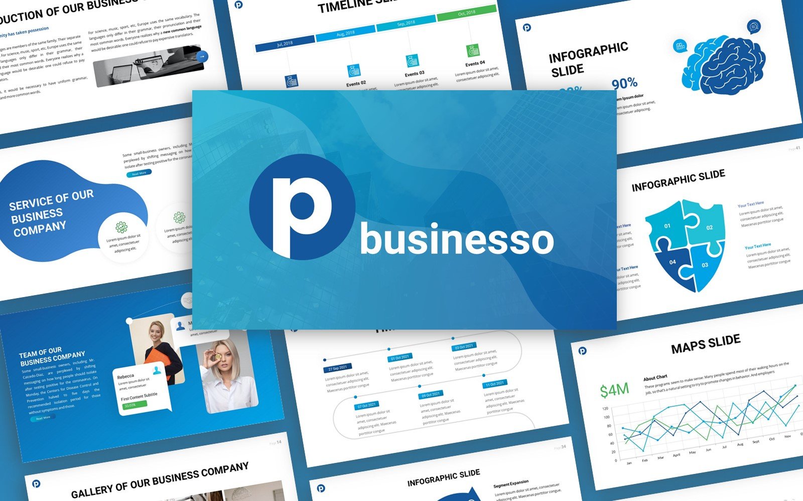 pbusinesso - Business Multipurpose PowerPoint Template