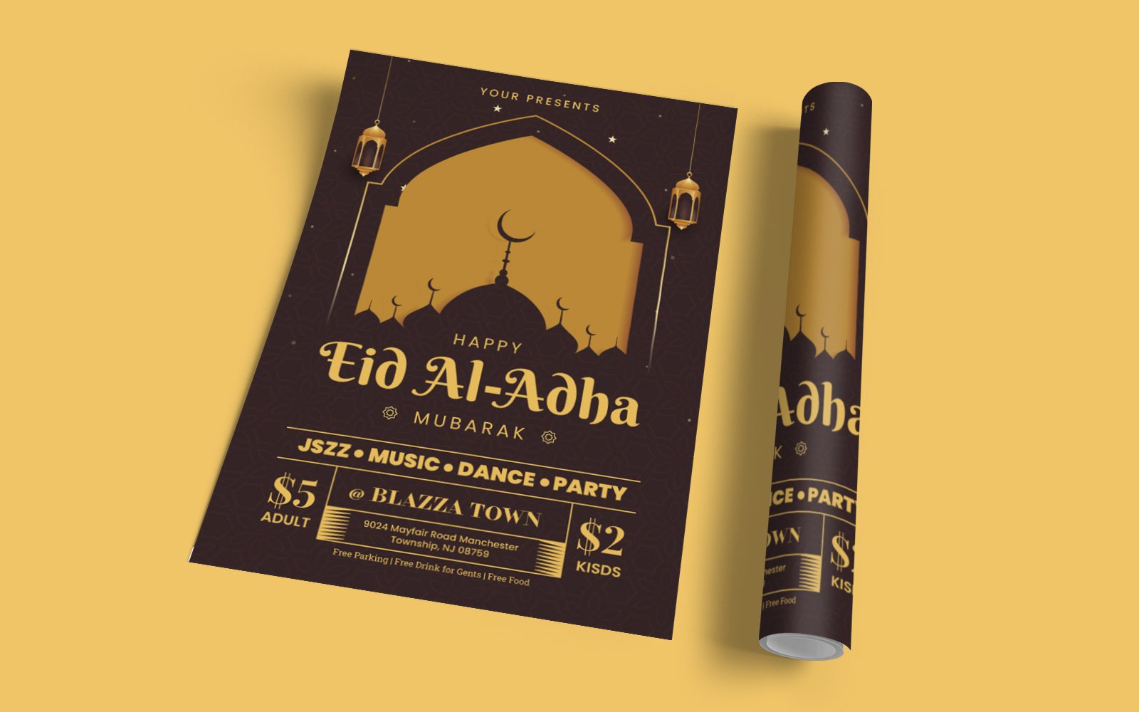 Creative Eid Al Adha Flyer