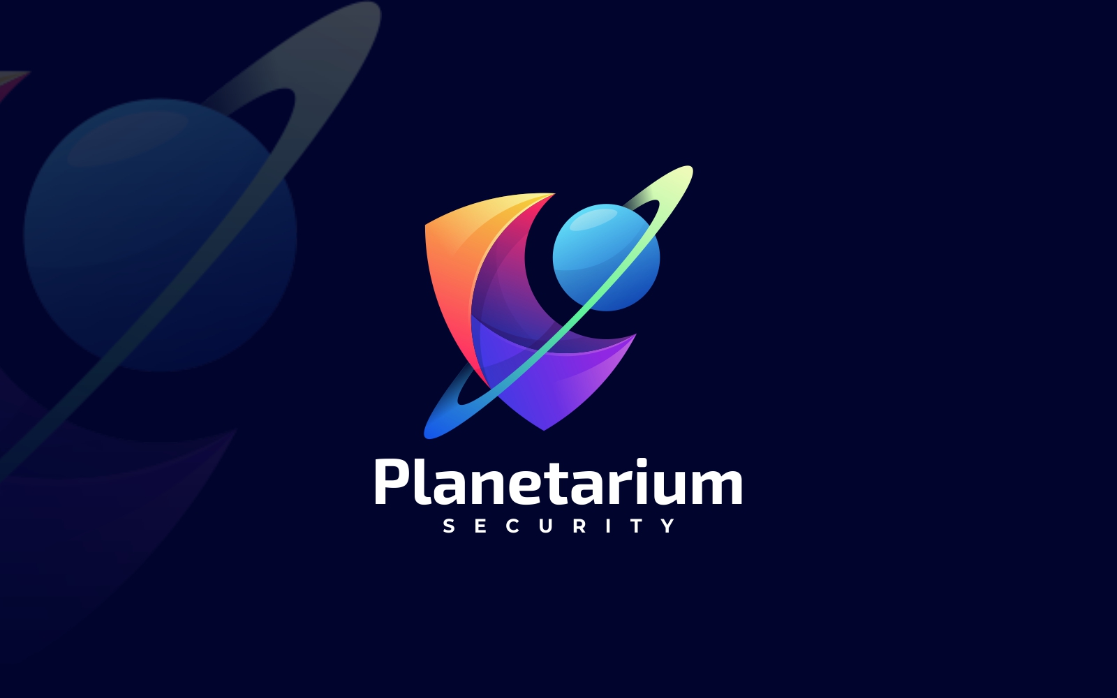 Planetarium Gradient Colorful Logo