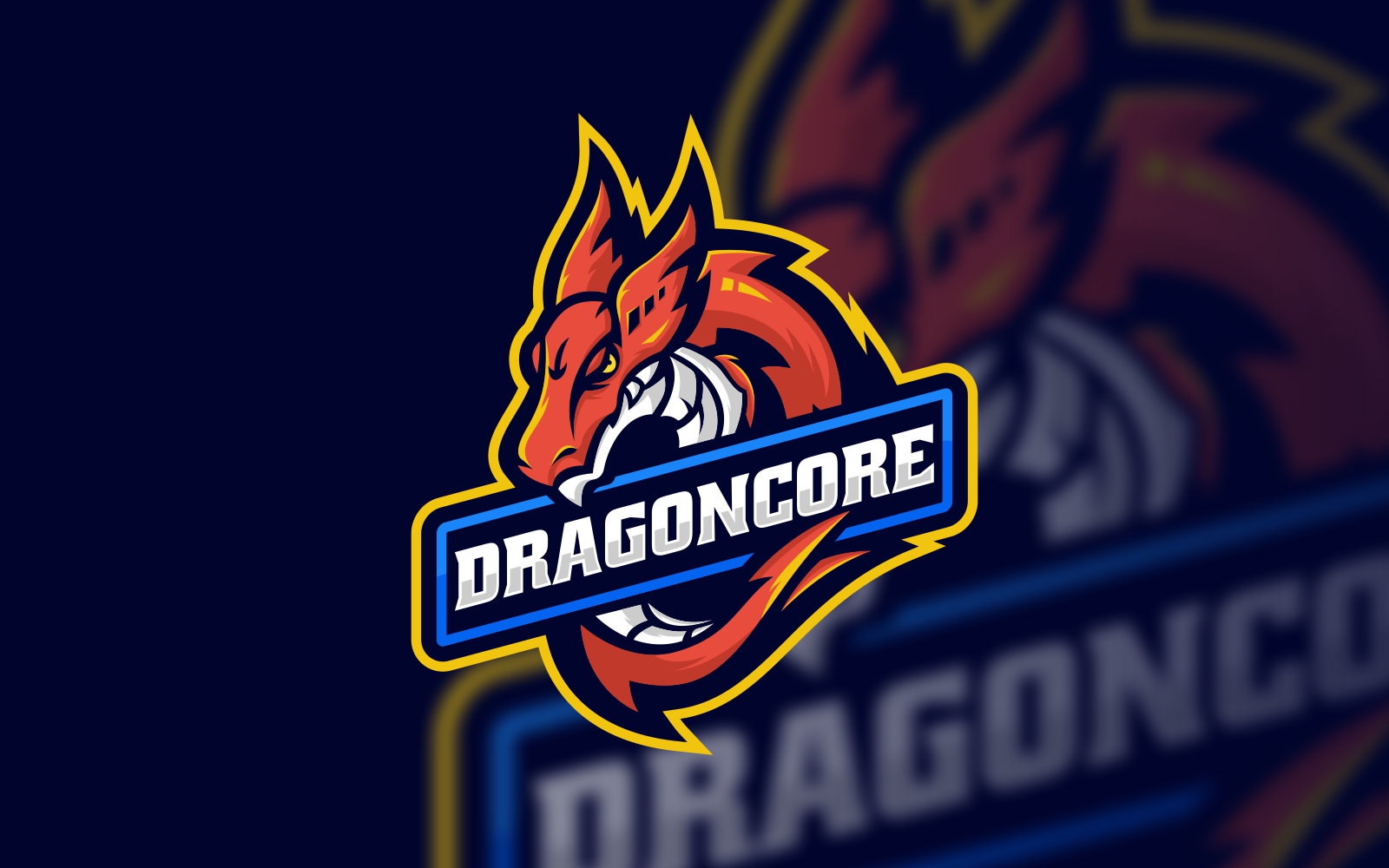 Dragon Core Sport and E-Sports Logo