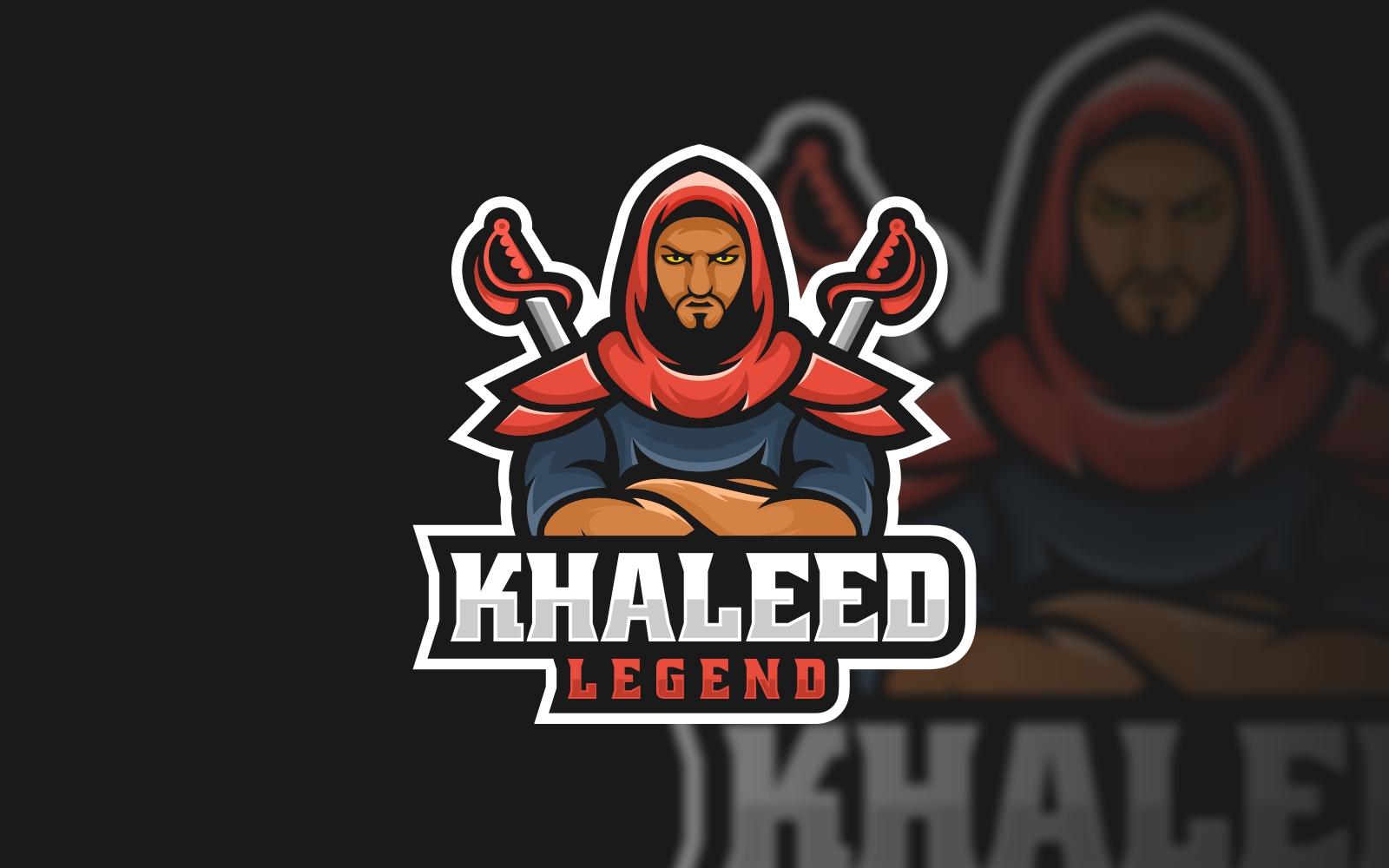 Khaleed Legend Sport and E-Sports Logo
