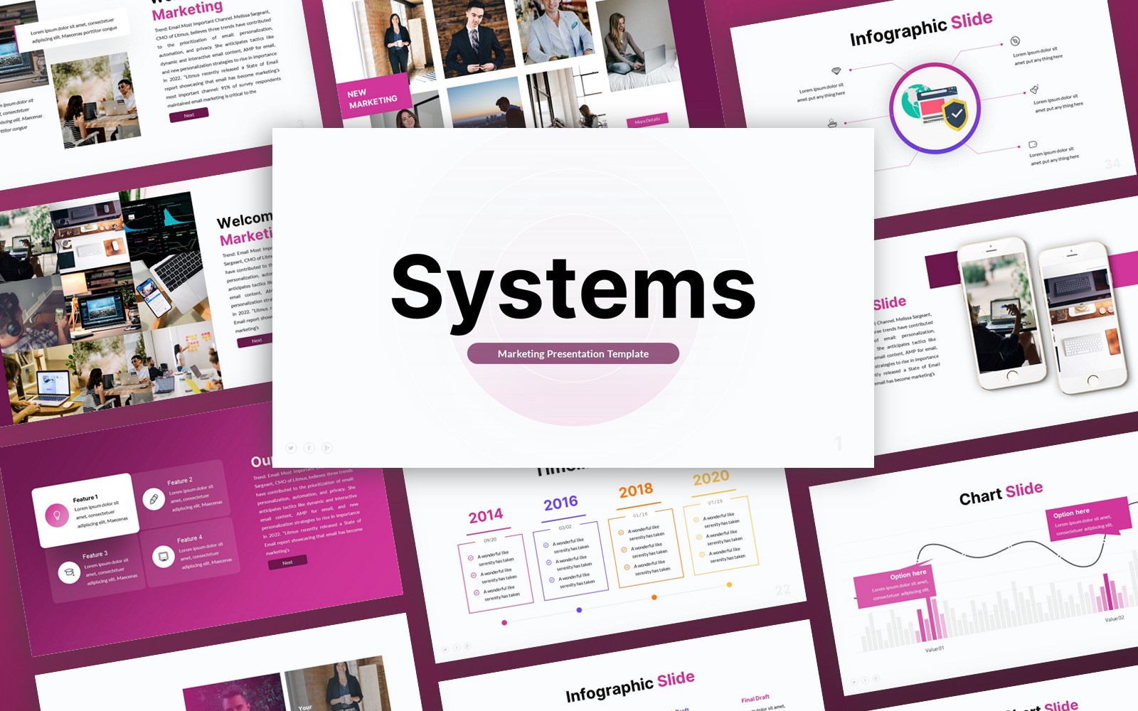 Systems - Marketing Multipurpose PowerPoint Template