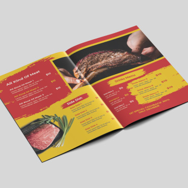 Menu Carvery Corporate Identity 226318