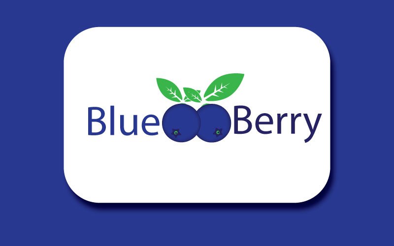 Creative Blue Berry Logo For Companies and Industries