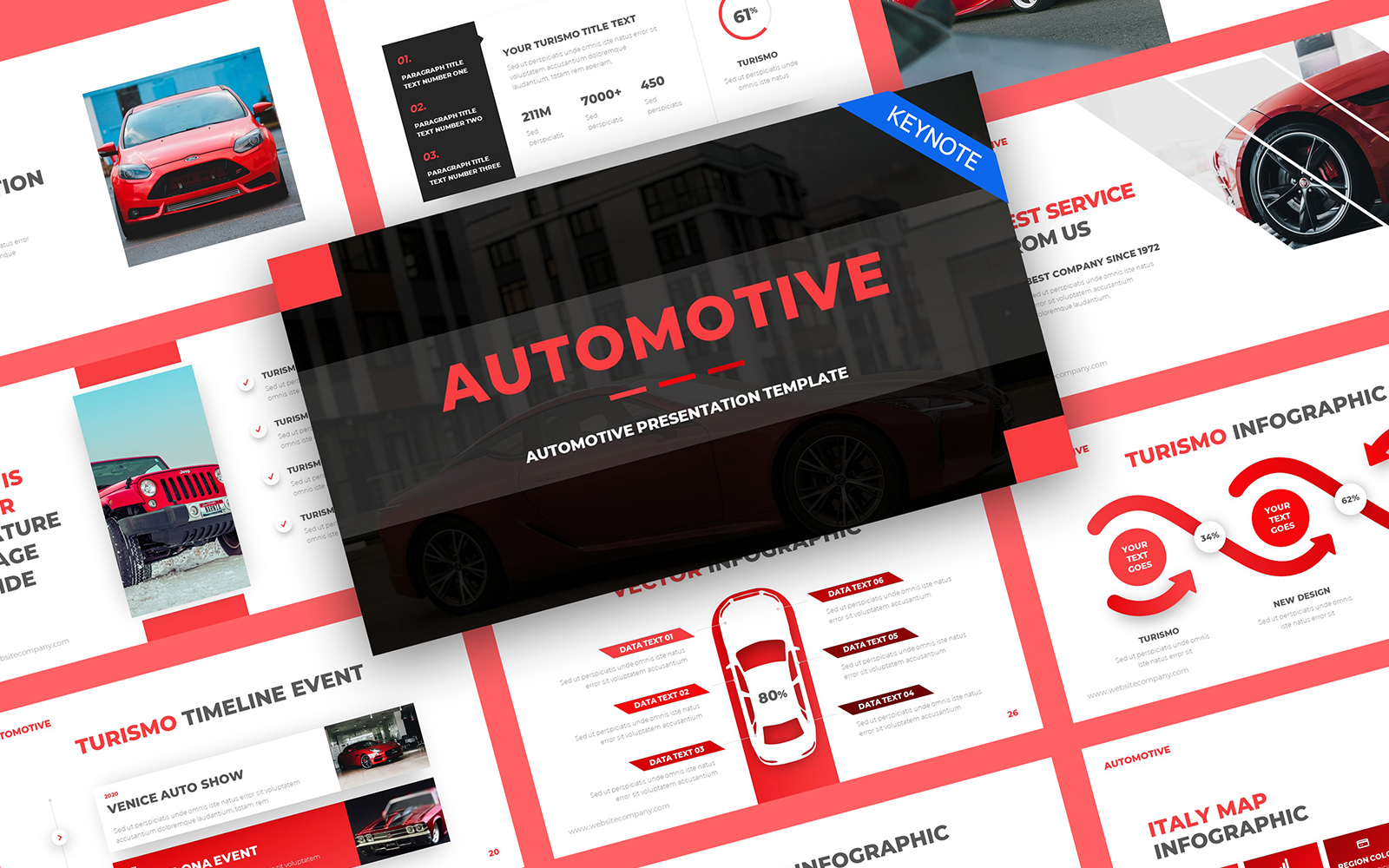 AutoMotive - Automotive Keynote Template