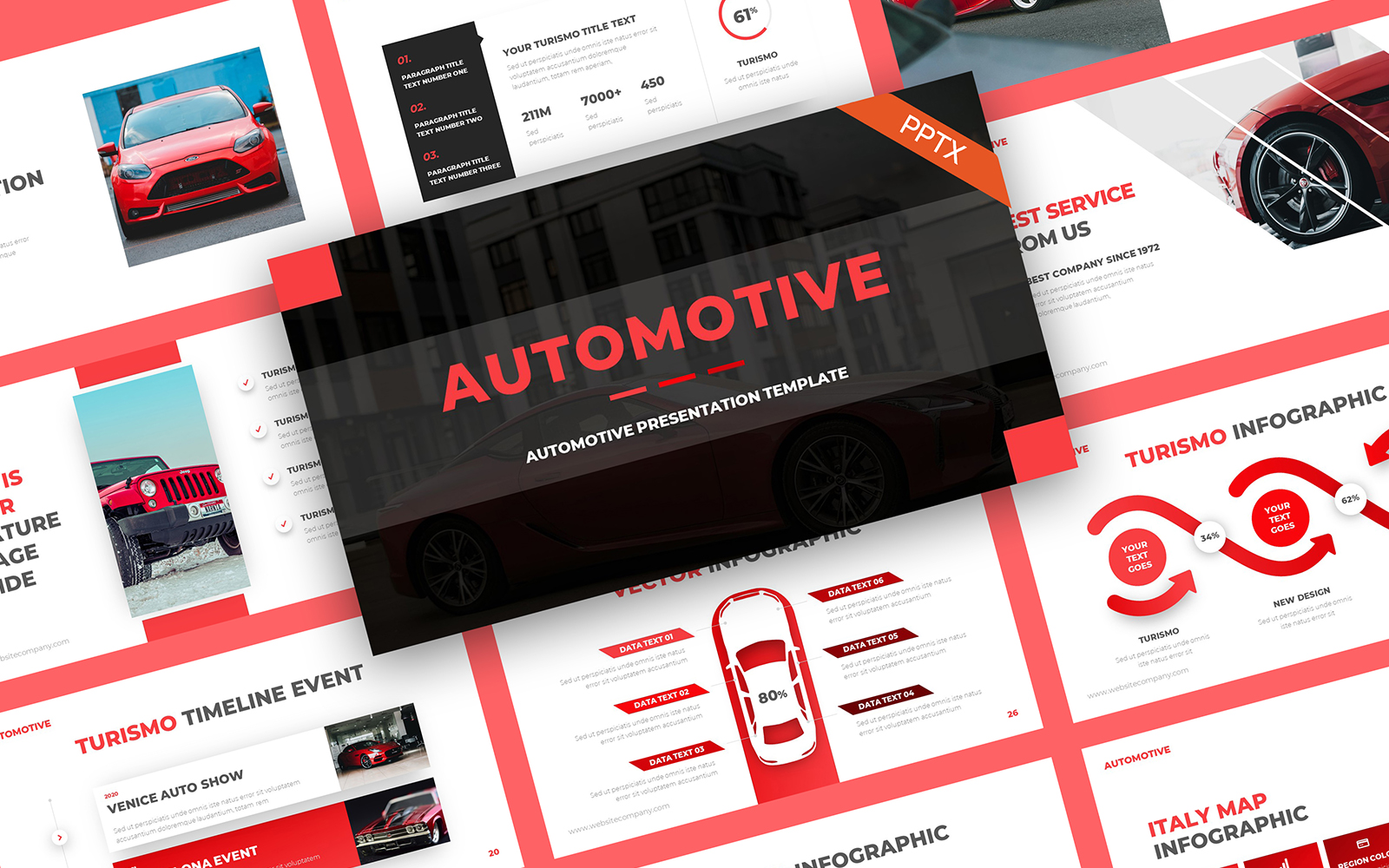 AutoMotive Automotive PowerPoint Template